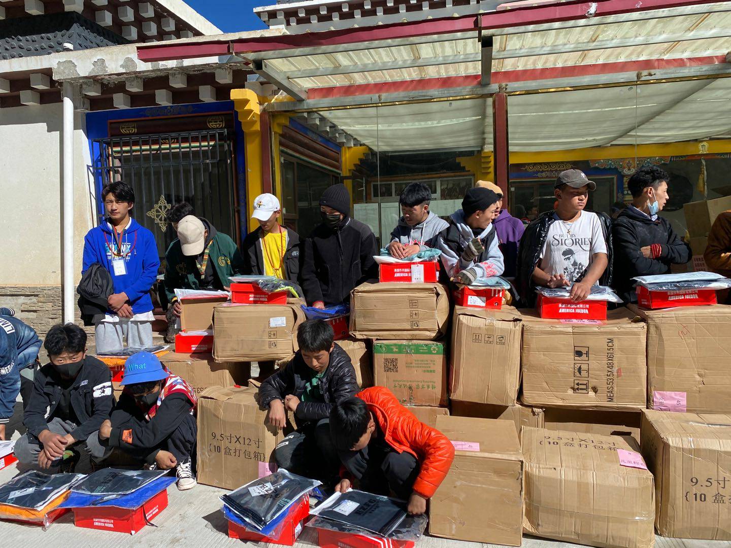 重庆承泽城市绿化发展有限公司公益回顾丨家国同欢月同圆 温暖满载甘孜州(图7)